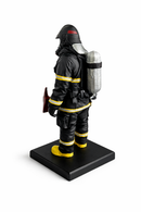 🔥 Miniatura Bombeiro Herói com machado – Edição Especial