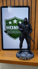 Miniatura Sniper Operador Tático
