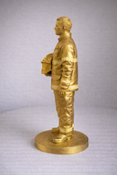 Bombeiro operacional com Capacete Gallet - Edição Gold