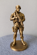 Miniatura Soldado de Honra – Edição Dourada