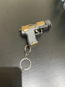 PETECO – Chaveiro Mini Pistola Antiestresse com Ciclagem